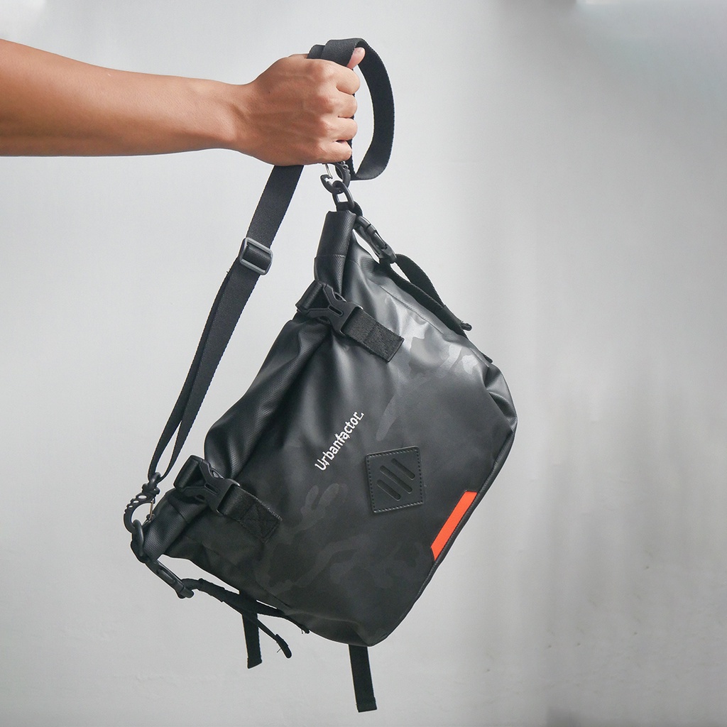 NYX BLACK |ManNeedMe X URBAN| Tas Selempang Pria Wanita Tas Handphone ORIGINAL