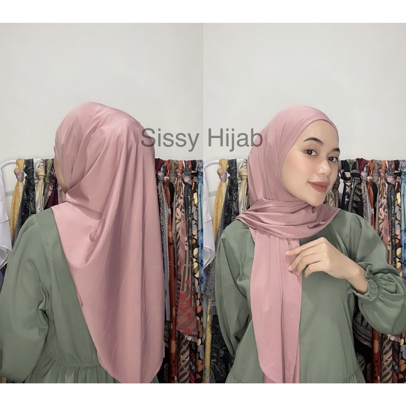 Jual Sissy Hijab Segitiga Instan Shopee Indonesia