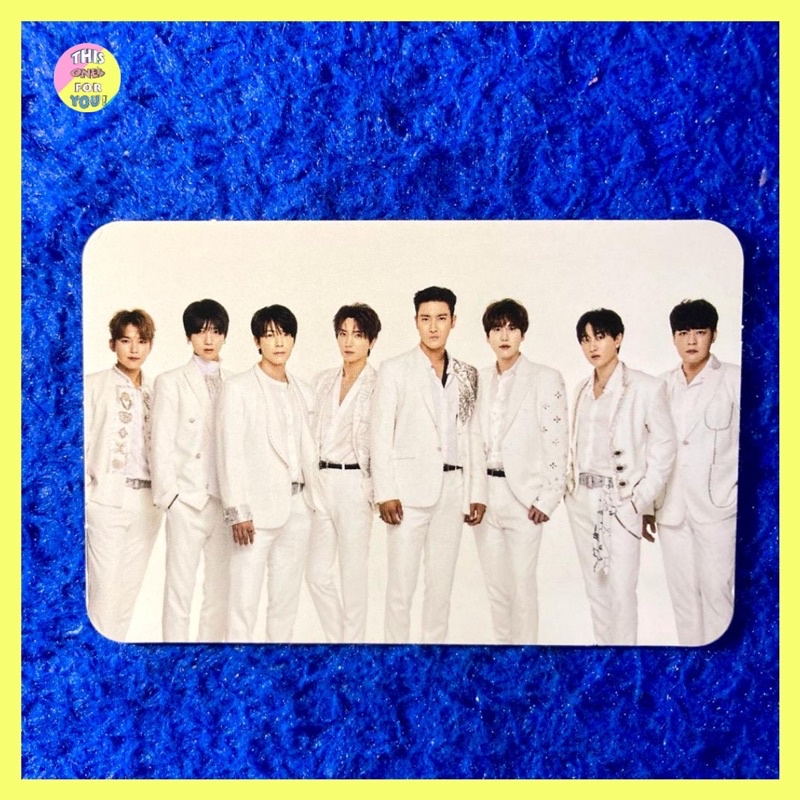 [READY] SUPER JUNIOR OFFICIAL Group Grup PC Photo Sticker from Special AR Ticket Beyond The Super Sh