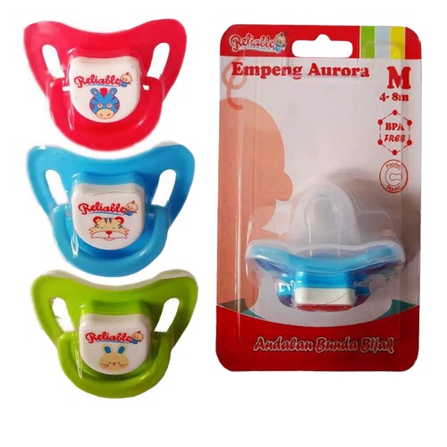 ✅MZ✅ Empeng Bayi / Empeng / Empeng Dot / Empeng Silicone Silikon / Shooter Bulat nShooter Gepeng DODO / RELIABLE / PIGEON