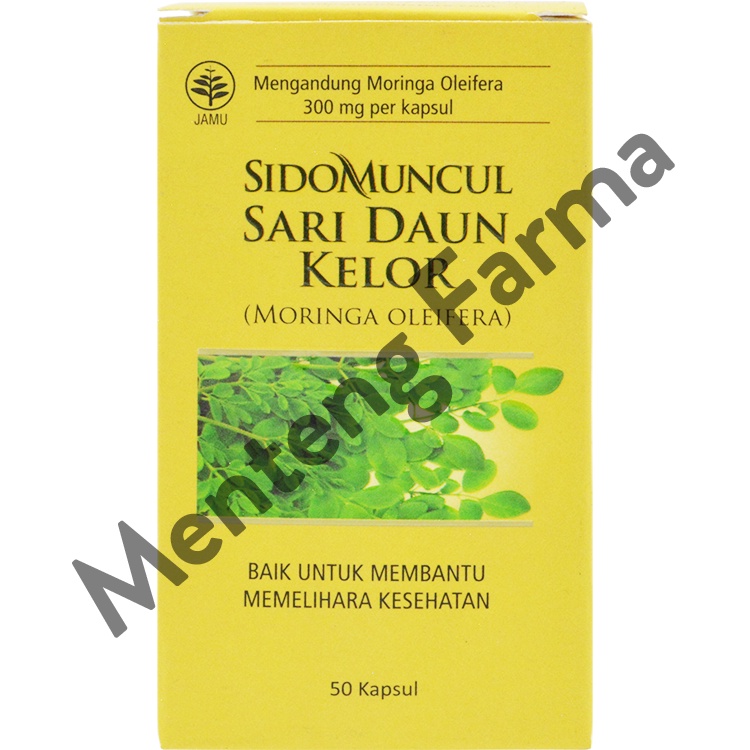 Sido Muncul Sari Daun Kelor 50 Kapsul - Memelihara Kesehatan Tubuh