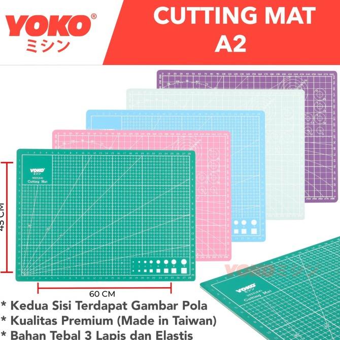

Cutting Mat 9Sea Ukuran - A2 60x45cm/Double Side - Dua Sisi (Nine Sea)