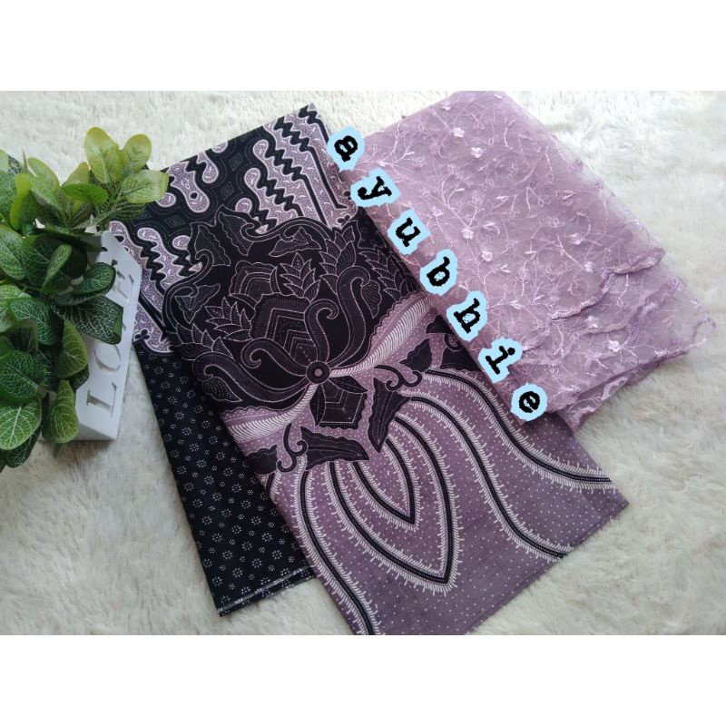 Kain Batik Jarik Katun seragaman Bridemaids ungu Lilac