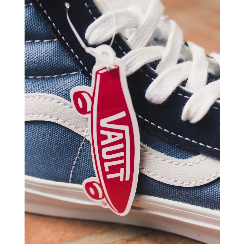 VANS SK8-HI VAULT OG LX NAVY/WHITE ORIGINAL 100% ( SPRING SUMMER '20 )