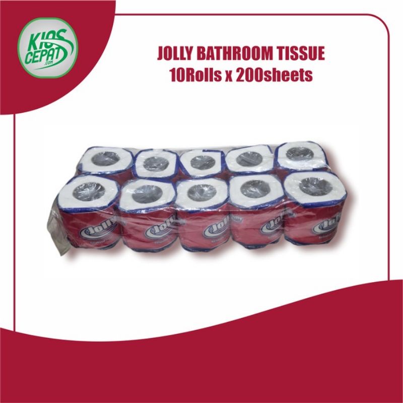 Jual JOLLY TOILET ROLL ISI 10 ROLL Shopee Indonesia