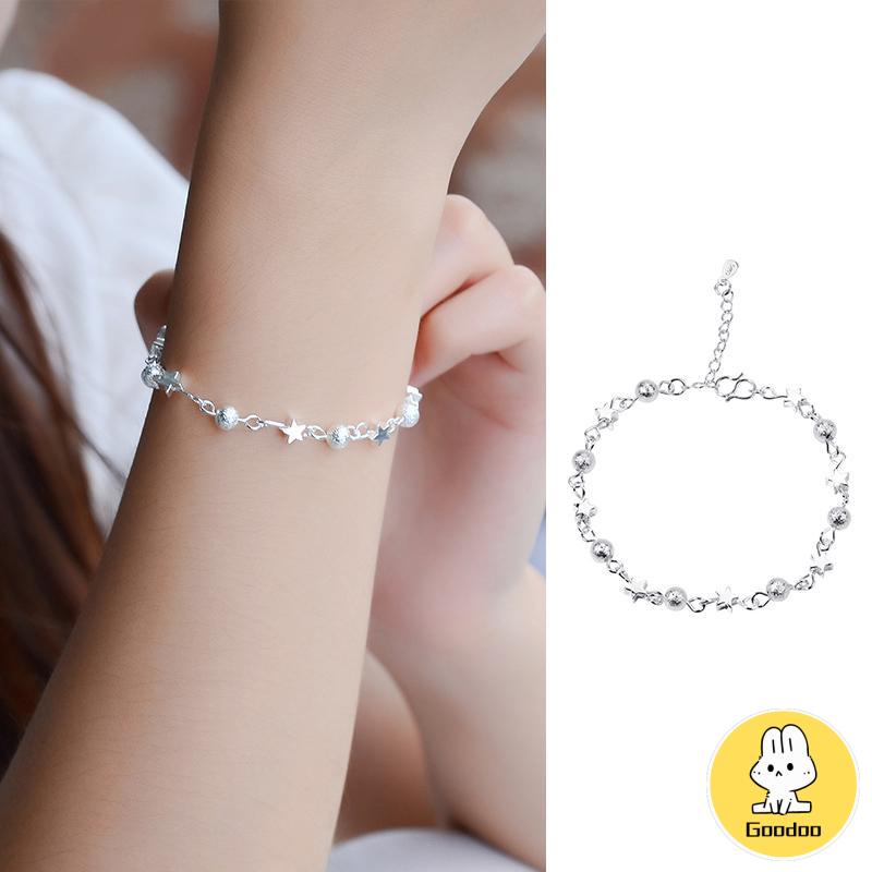 Manik-manik Pasir Gelang Bintang Kecil Gelang Kaki Fashion Pentagram Girls Jewelry -Doo