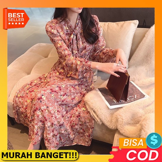 2022 Biru Dress Hitam/Dress Korean Style/Dress Korea/Dress Putih Panjang/Dress Putih/Dres Hitam [Rec