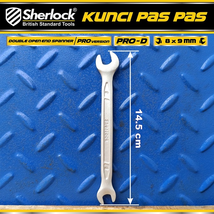 Kunci Pas Pas (Pro-D Series) uk. 8 x 9 mm Original Sherlock (1 pcs)