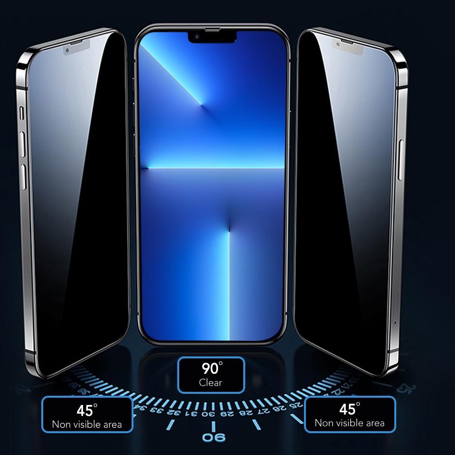 Chekout Fullset Magnetic Case + Depan Anti SPY + Kamera Glass Untuk Iphone X XS XR XS MAX 11 11 Pro 