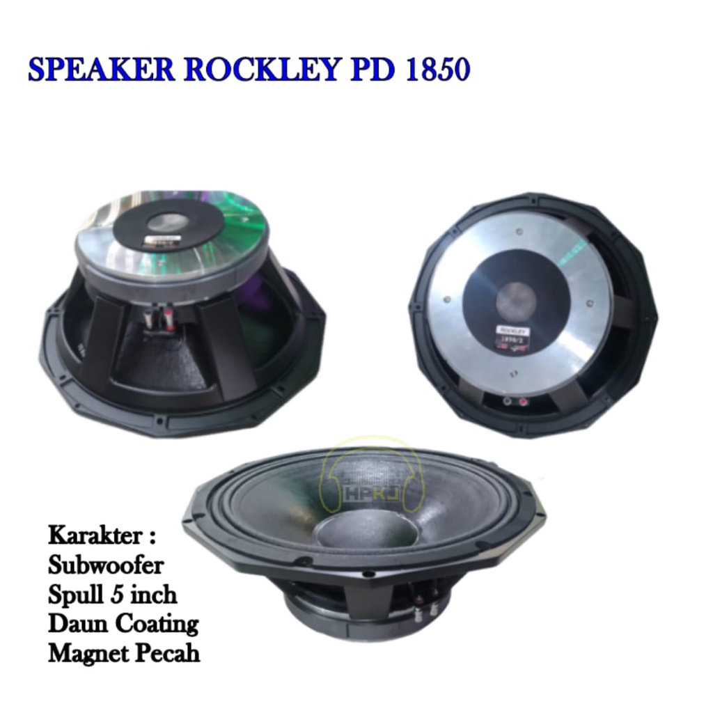 SPEAKER ROCKLEY PD 1850 18inch Speaker rockley 18" pd 1850