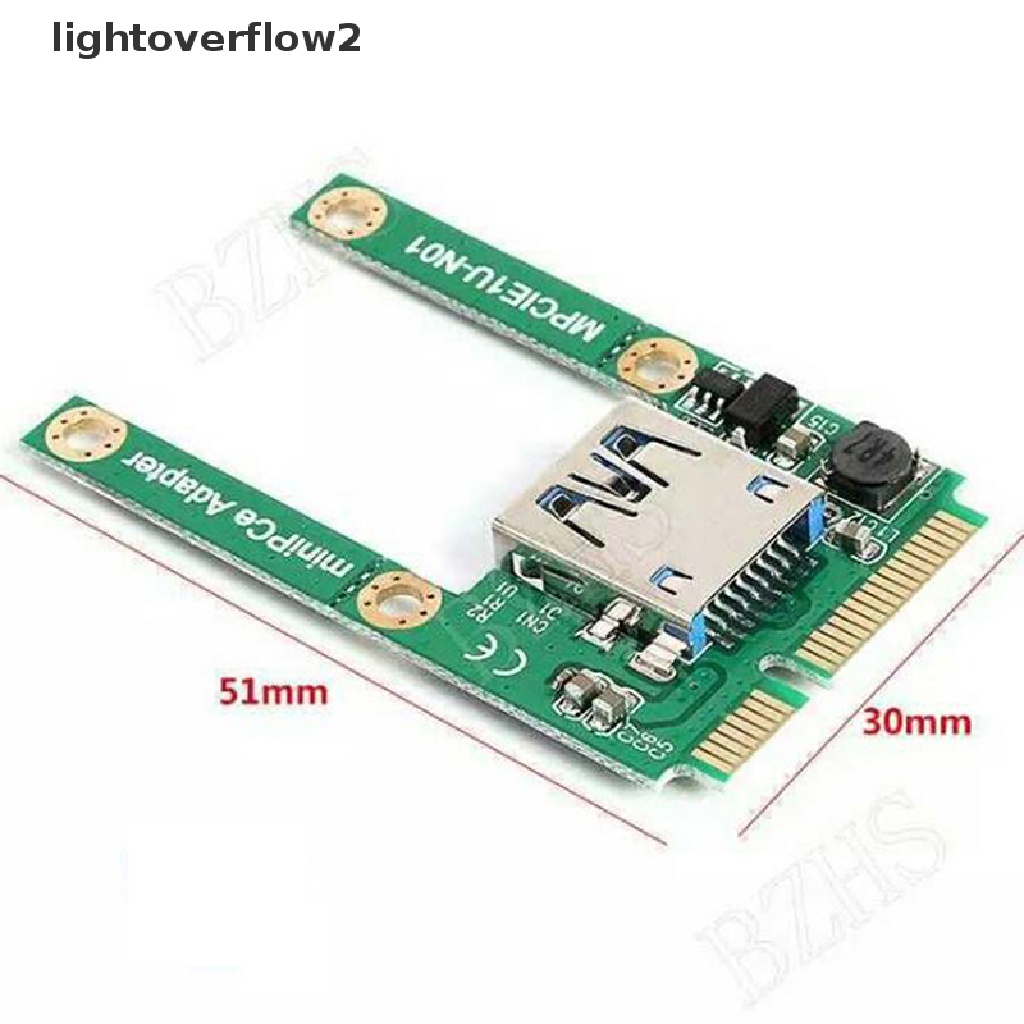 (lightoverflow2) Adapter Konverter mini pcie Ke usb 3.0 Ke mini pcie express card