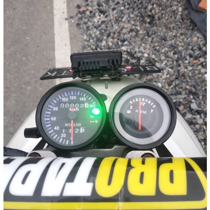 Speedometer + Odometer Analog / Jarum Led Indiglow - Setelan