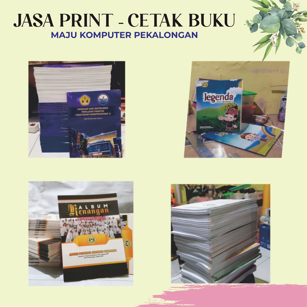 JASA PRINT - CETAK BUKU - CETAK DOCUMENT - A5 1 SISI WARNA