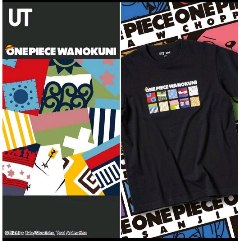 UNIQLO x ONE PIECE WANOKUNI | TSHIRT KAOS BAJU UNIQLO Size XL