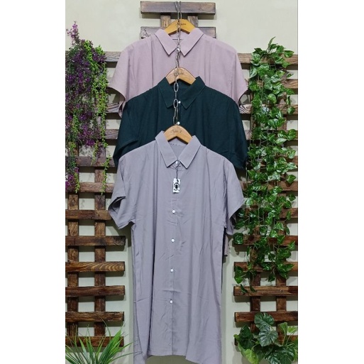 Kemeja Tunik Lengan Pendek - Bahan  Rayon