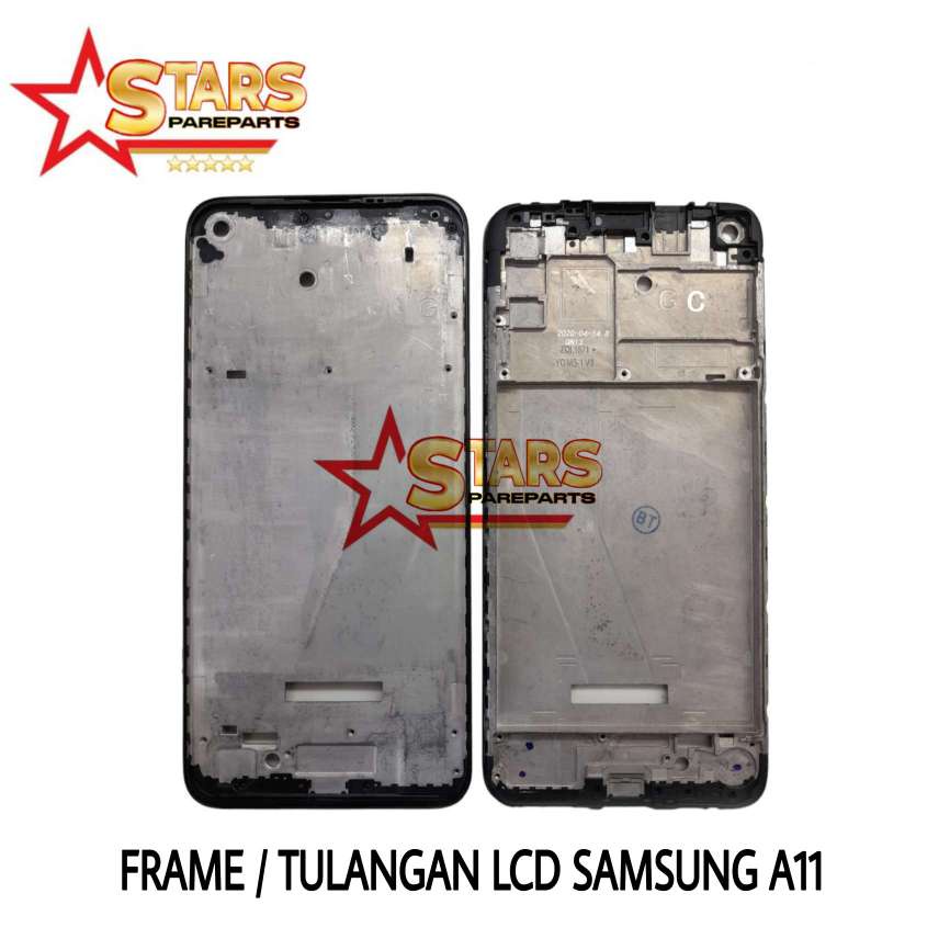 FRAME LCD / TULANGAN LCD / TATAKAN TENGAH LCD / BEZZEL MIDDEL SAMSUNG GALAXY A11 / A115 / A115F ORI 