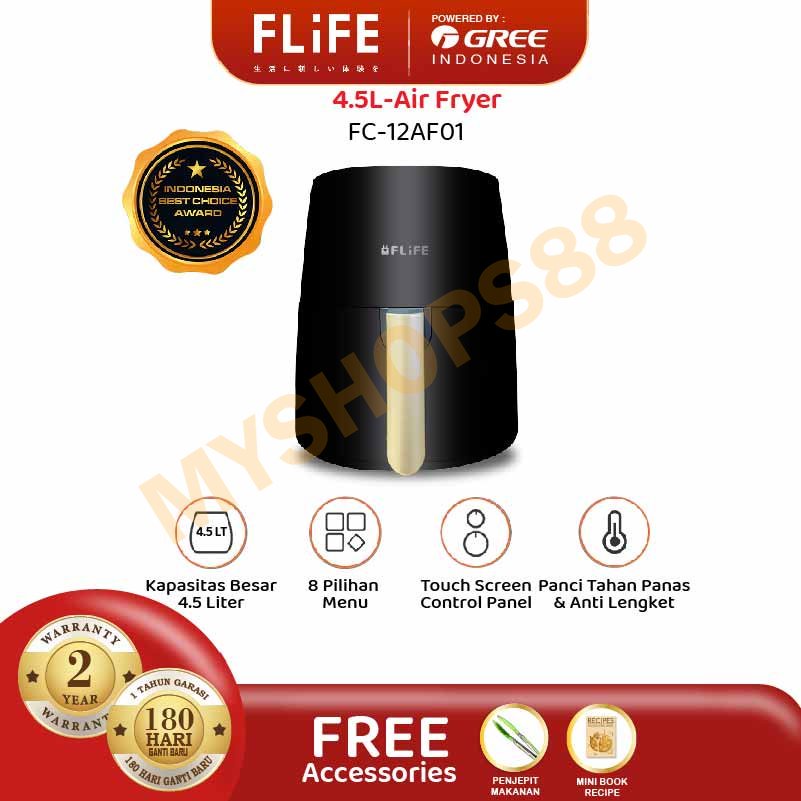 FLife AIR FRYER FC-12AF01