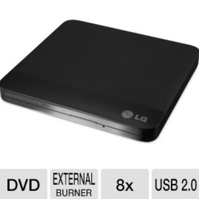 [Promo] Dvd/Cd Writer External Lg Ultra Slim External Dvd Reader / Writer