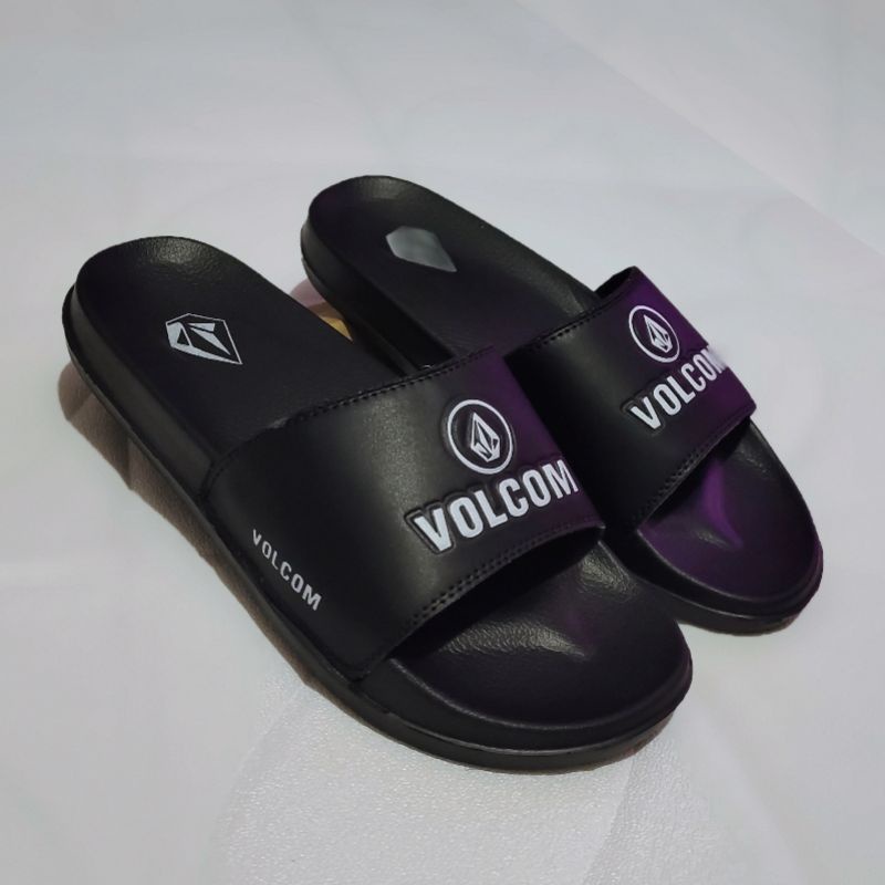 sandal slop voIcom sandal slip on slide pria wanita unisex fashionable high quality