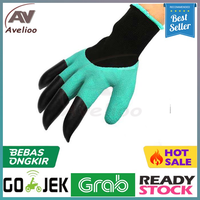 

SET SARUNG TANGAN BERKEBUN / GARDENING GLOVES / CAKAR