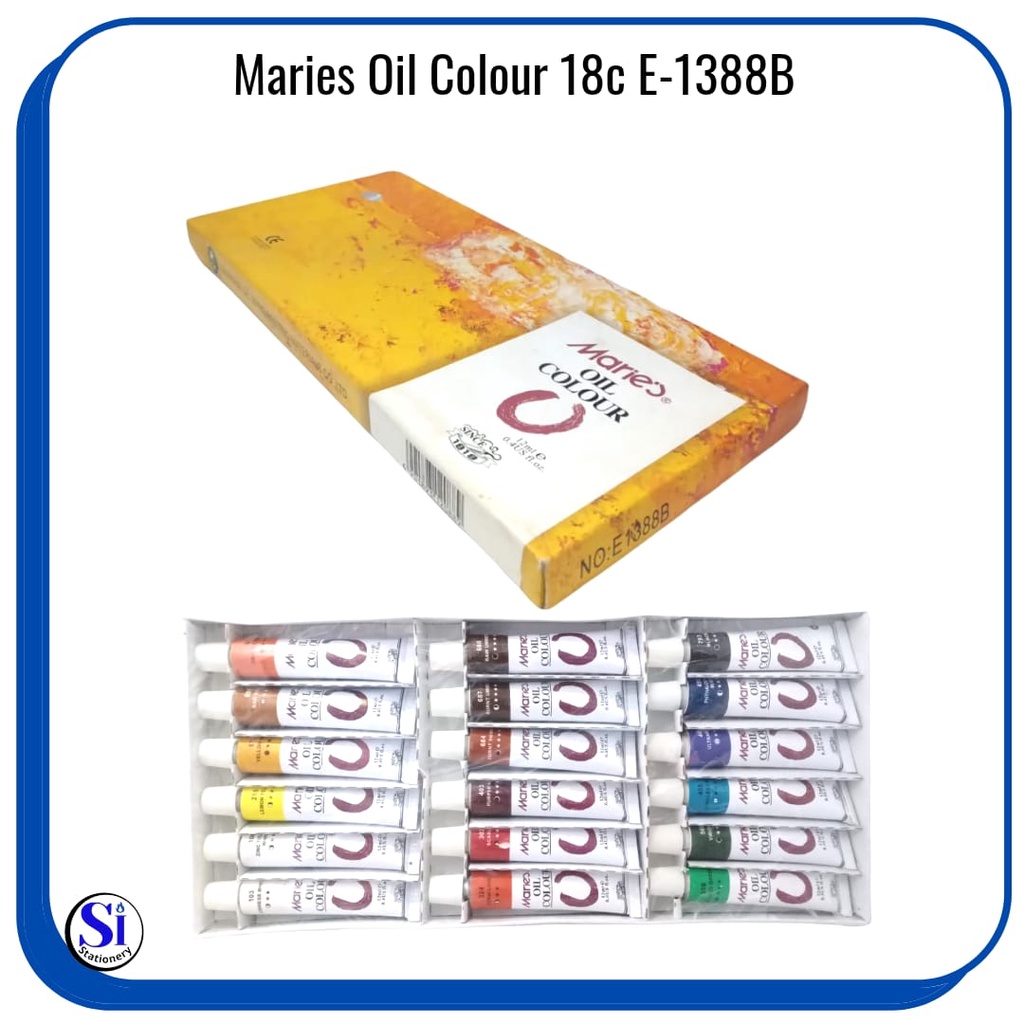 

CAT OIL COLOUR MARIES E1388B 18 WARNA
