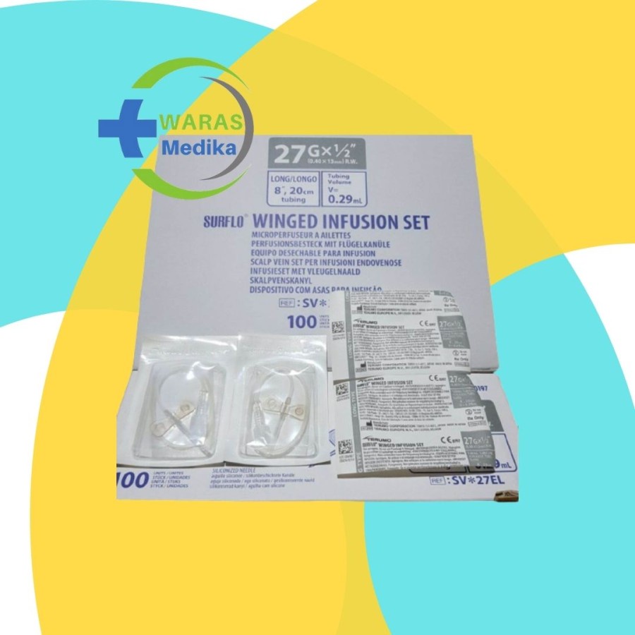 Wing Needel 27g | wing Terumo 27 G | Needle Jrm Kupu kupu