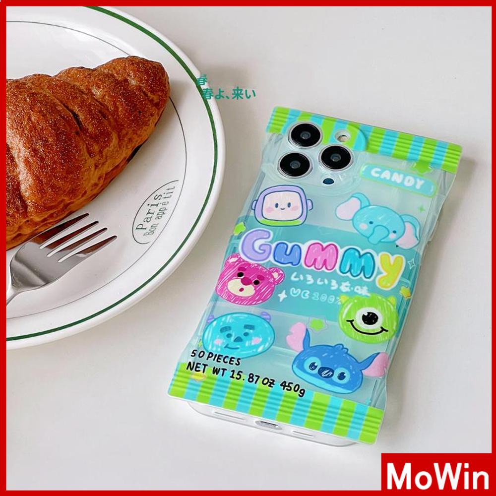 For iPhone 14 Pro Max iPhone Case Snack Bag TPU Soft Case Clear Case Airbag Shockproof Camera Cover Cartoon Cute Compatible For iPhone 13 Pro Max 12 Pro Max 11 7plus XR