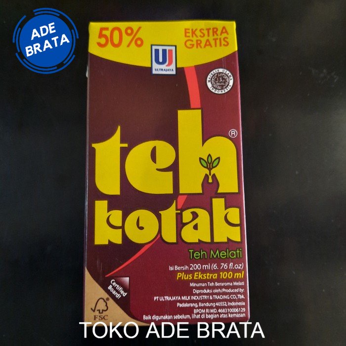 

ultra teh kotak 200ml original manis