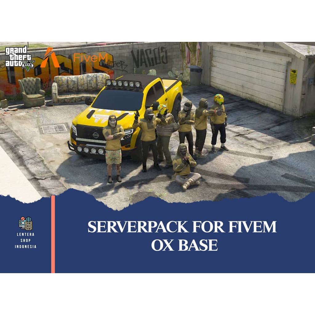Serverpack OX Base for FiveM / GTA V Roleplay