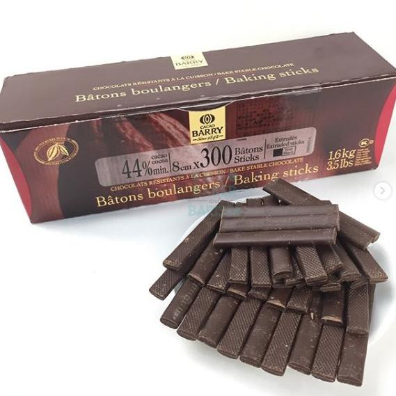 

10.10 FLASH SALE Cacao Barry Baking Sticks 160gr / Croissant Chocolate filling / Isian Croissant Roti Kue dll grosir