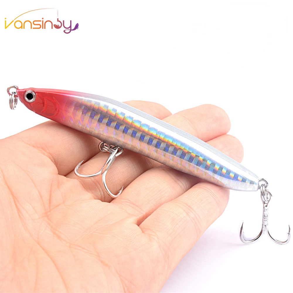 Umpan Pancing Hardlure Bentuk Ikan Kecil 19g / 9.5cm Untuk Memancing Di Laut / Tawar