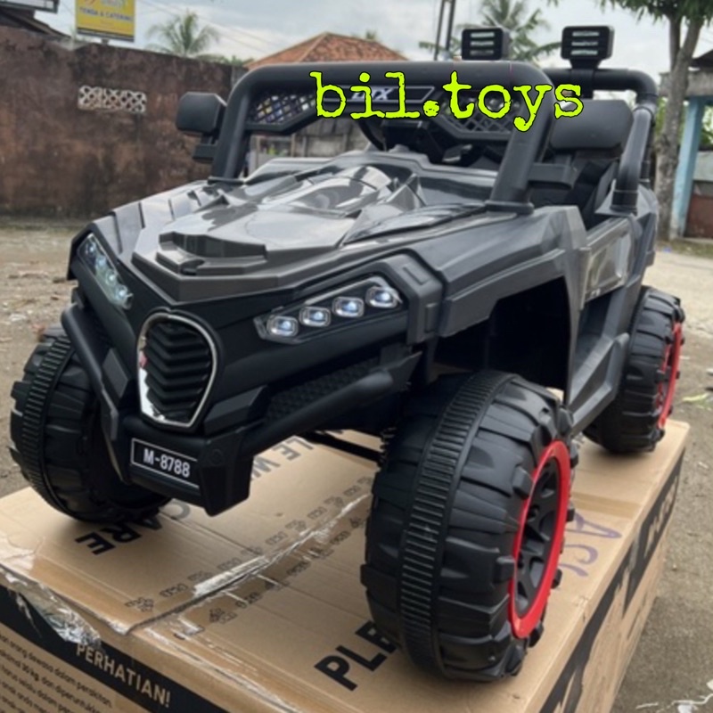 MAINAN MOBIL AKI ANAK 12VOLT UTV UTX PMB 8788 EJP7704 BISA MANUAL DAN REMOTE UTX M8788