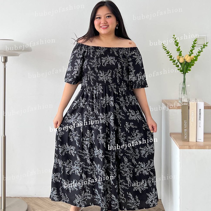 longdress jumbo karmila cantik ld melar sampai 140 keliling badan full karet/dress kekinian/dress cantik/dress panjang/long dress/dress rayon/dress bali/daster kekinian/daster cantik/daster rayon/daster bali ini juga