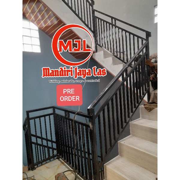 reling.pagar tangga minimalis