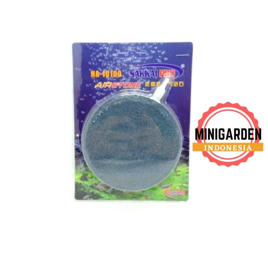 AQUARIUM AIRSTONE BULAT SAKKAI PRO HA-10100 BATU AERATOR 10CM X 15MM