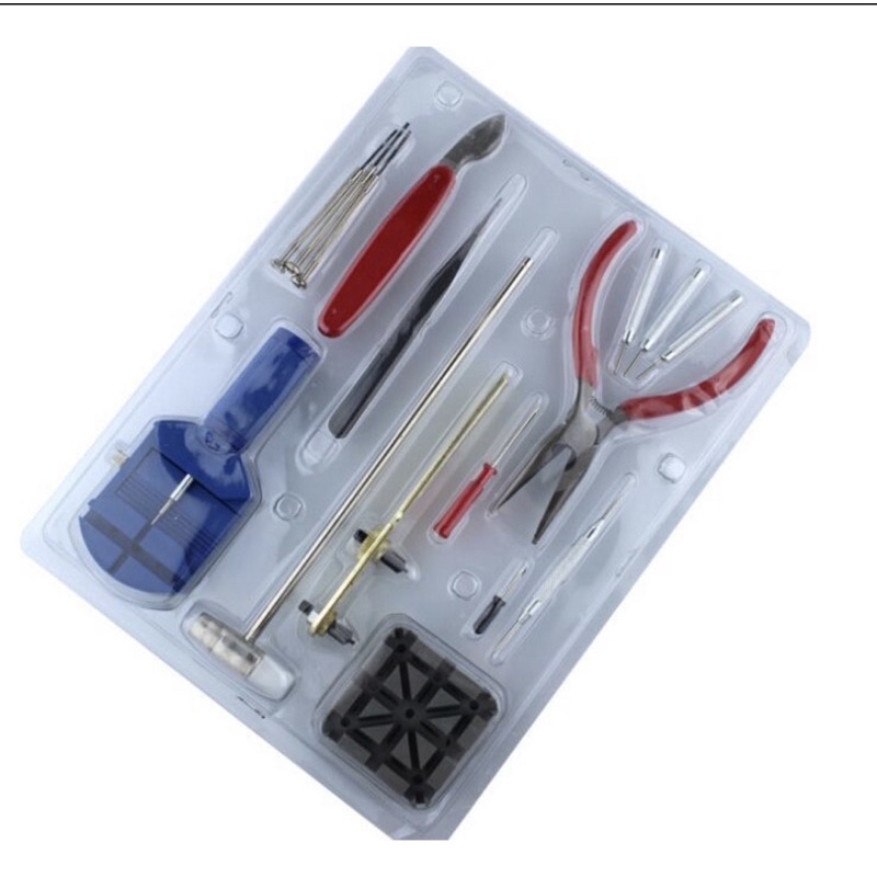 Alat Reparasi Service Jam Tangan Set 16pcWW082 Tool Kit Watch OMOT69XX