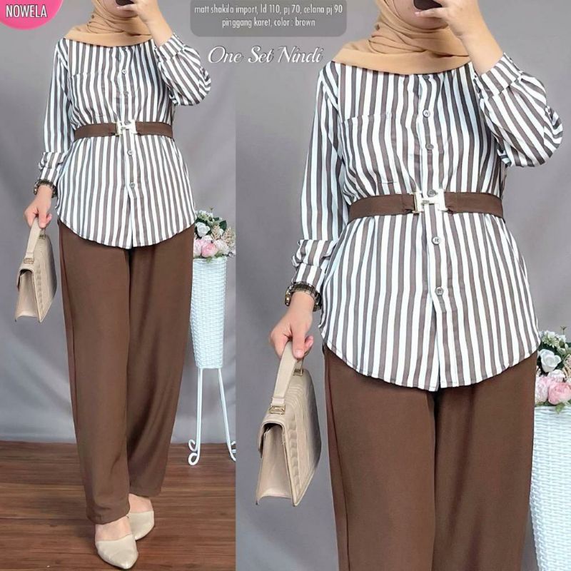 ONE SET NINDY//STELAN SHAKILA IMPORT