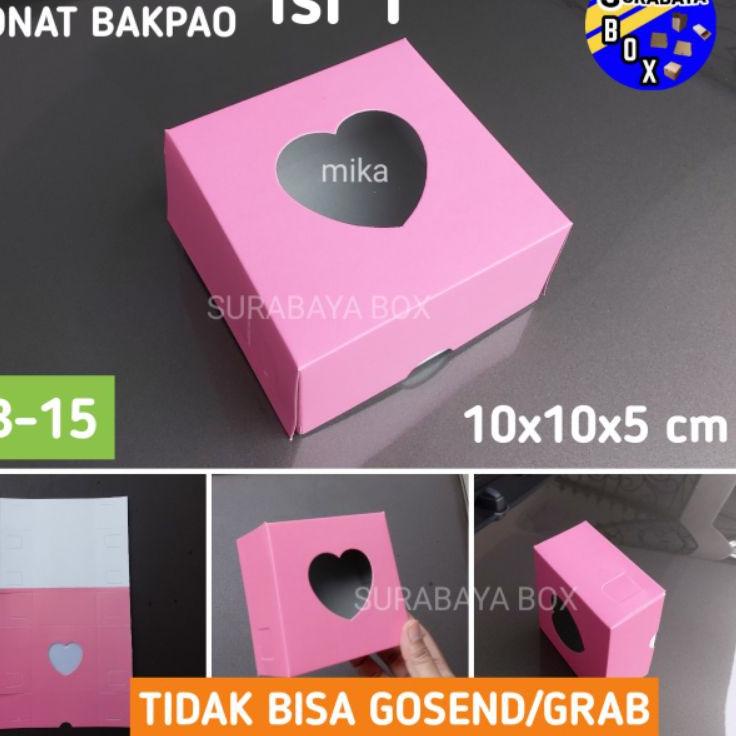 

Grosir Terupdate isi 50 KARDUS PINK ISI 1 DONAT KOTAK DUS DOS KUE ROTI BOX PACKING MAKANAN