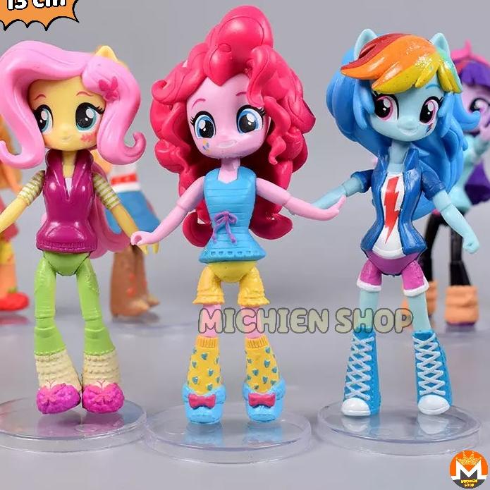 Fast Packing MY LITTLE PONY EQUESTRIA GIRLS ACTION FIGURE SET PCS