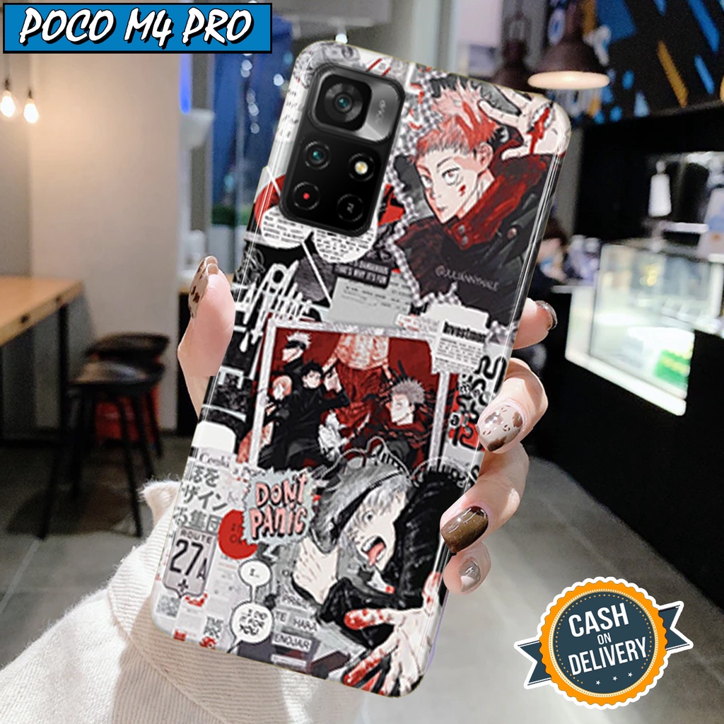 [H101] Case XIAOMI POCO M4 PRO - Fashion Case Motif ANIME - XIAOMI POCO M4 PRO - Case Kesing Terbaru