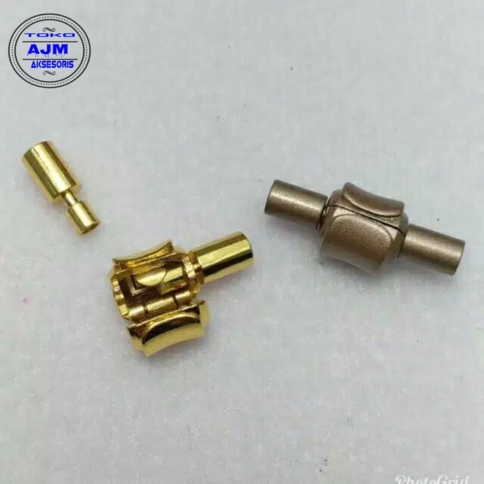 Wow Pengait Magnet Klep Gelang Magnet Clip Stainless Bahan Kait Gelang Gilaa