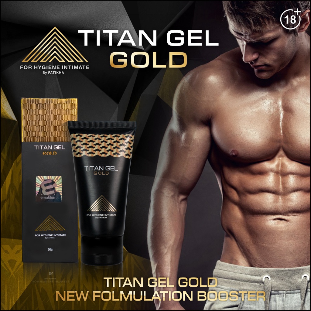 TITAN GEL GOLD | 100% ASLI ORIGINAL