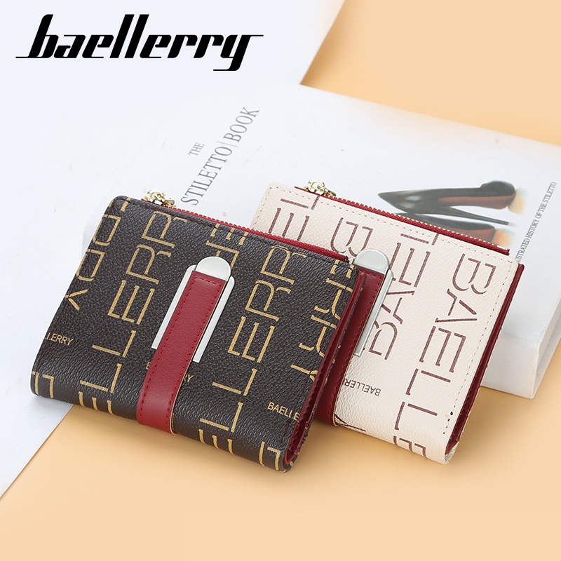 BAELLERRY DR066 Dompet Wanita Kecil Bahan Kulit PU Leather Premium WATCHKITE WKOS