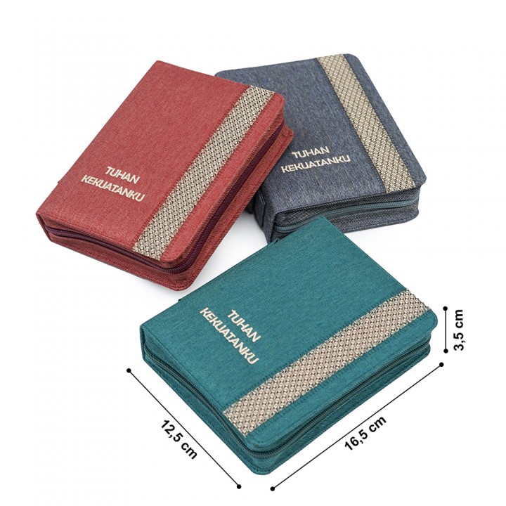 

Sampul Alkitab + Sampul Buku Kidung Jemaat Kecil - Tuhan Kekuatanku