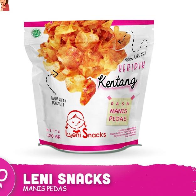 

10.10 Fasion sale Leni Snacks - Keripik Kentang rasa Manis Pedas buruan