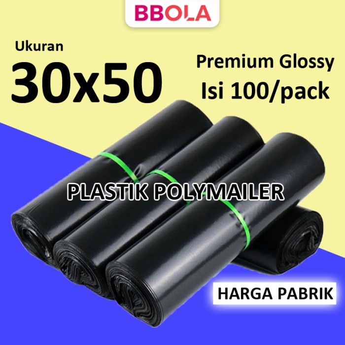 

Trendi [30X50] Polymailer Plastik Packing Glossy Polimailer Isi 100 Pcs Trendi