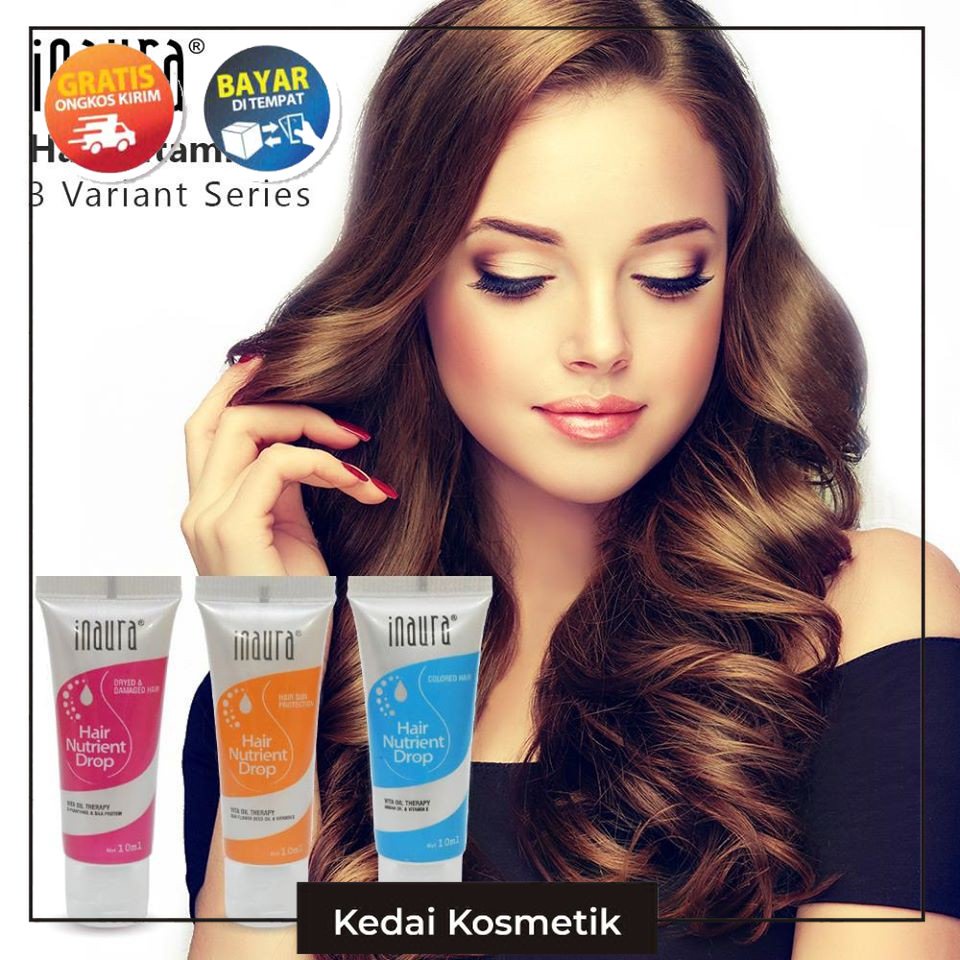 (ACEH) Inaura Hair Nutrient Drop Vitamin Rambut