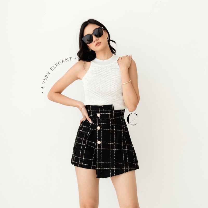 ANNABELLE SKORT - SKORT TWEED PREMIUM WANITA