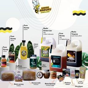 

10.10 F⚡ASH SALE Madu Super 4 in 1 Royal Jelly, Propolis & Bee Pollen Clover Honey [350gr] 537EAUK