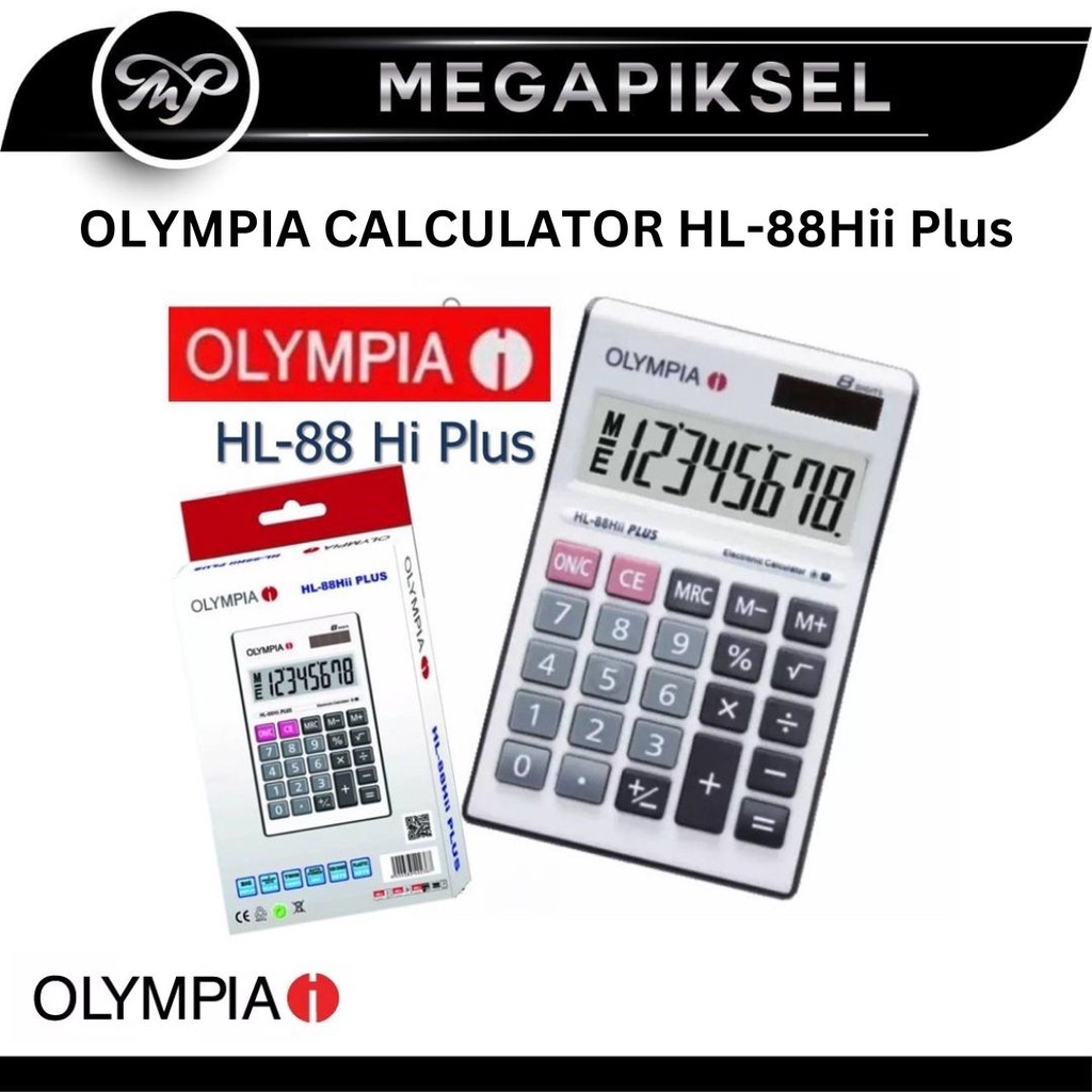 

OLYMPIA CALCULATOR HL-88Hii Plus - Kalkulator